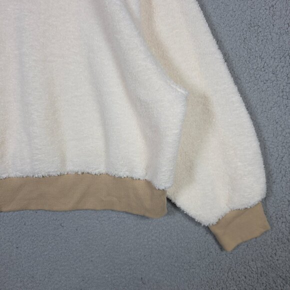 Fabletics Sweater Womens Size 1X Malia Polar Fleece Pullover Ultra Cozy Sherpa - Picture 3 of 12
